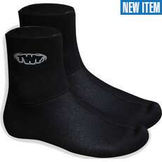 TWF 3mm Wetsuit Socks - Black TWF 3mm Wetsuit Socks - Black