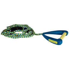 Hyperlite 25 Ft Pro Surf Rope with Handle - Blue/Yellow